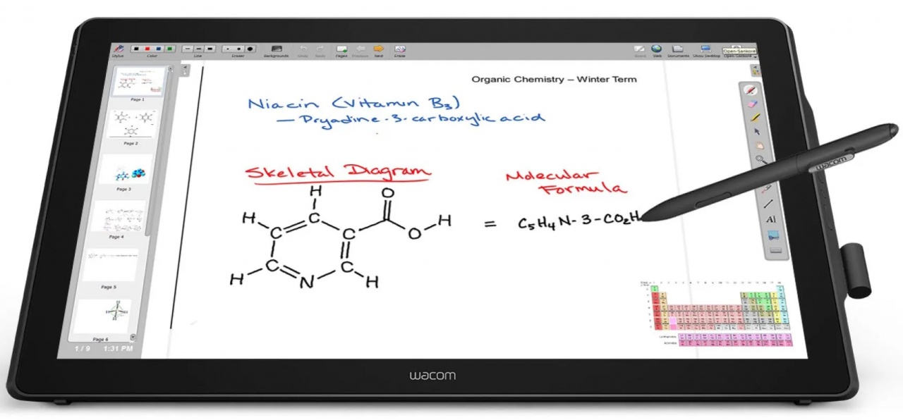 Wacom 24 inch Full HD Interactive Pen & Touch Display T1